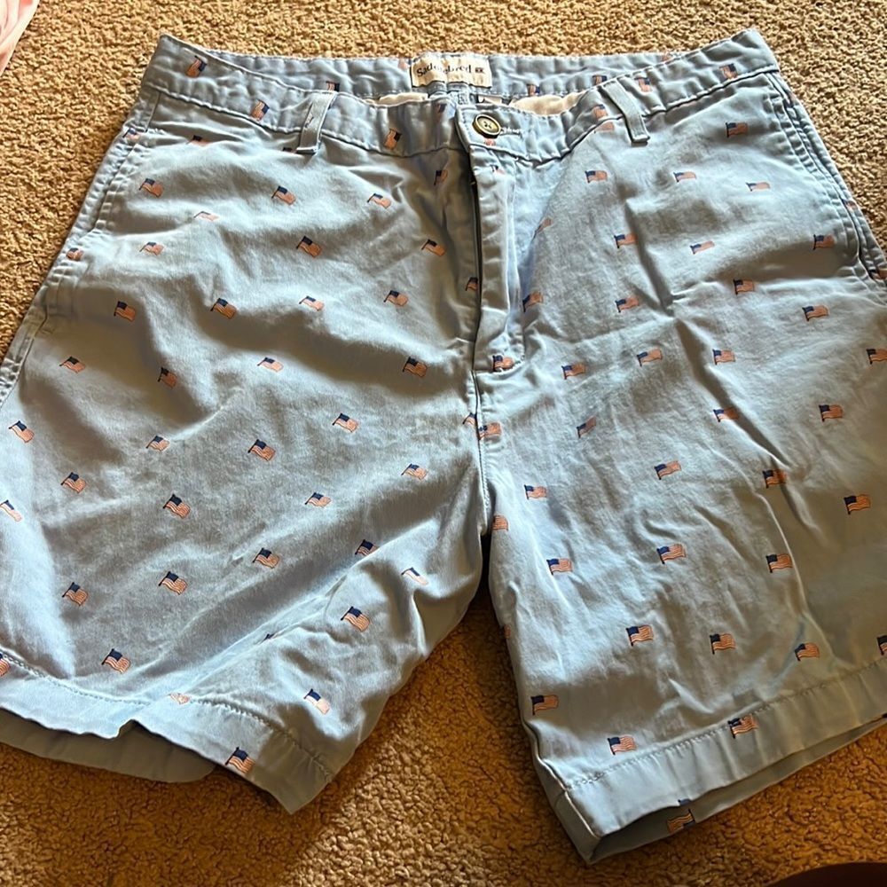 Saddlebred flag shorts 34